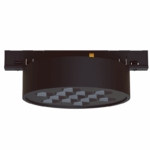 ΜΙΝΙ ΜΑΥΡΟ ΜΑΓΝΗΤΙΚΟ ΣΠΟΤ 24V DC 5W 4000K 300LM 50° RA90 5YRS Φ71*32ΜΜ - Image 3