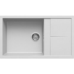 Νεροχύτης κουζίνας UNICO 410 Bianco 68 ELLECI 86x50cm