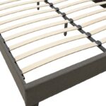 Κρεβάτι Mago pakoworld ύφασμα ανθρακί 150x200εκ - Image 6