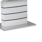 Τραπέζι επεκτεινόμενο Darsile Inart λευκό με γκρι-ανθρακί mdf 140-180x90x76εκ - Image 8