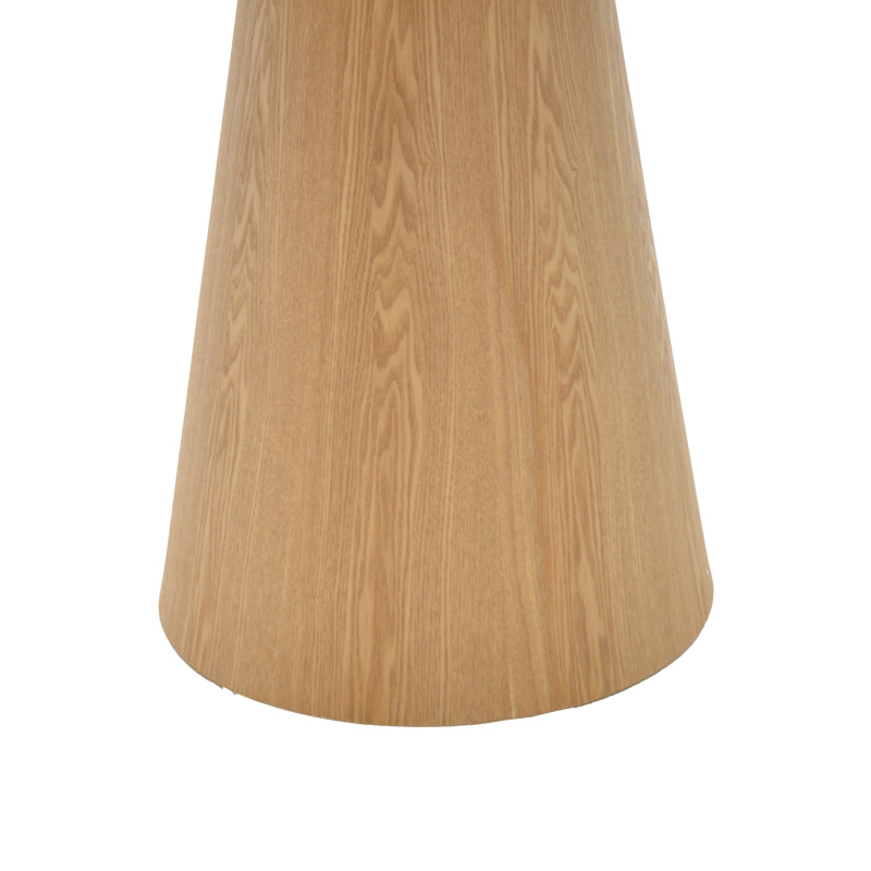 029-000364-2 Βοηθητικό τραπέζι Donda pakoworld mdf-μέταλλο sonoma Φ45x46εκ - Image 3