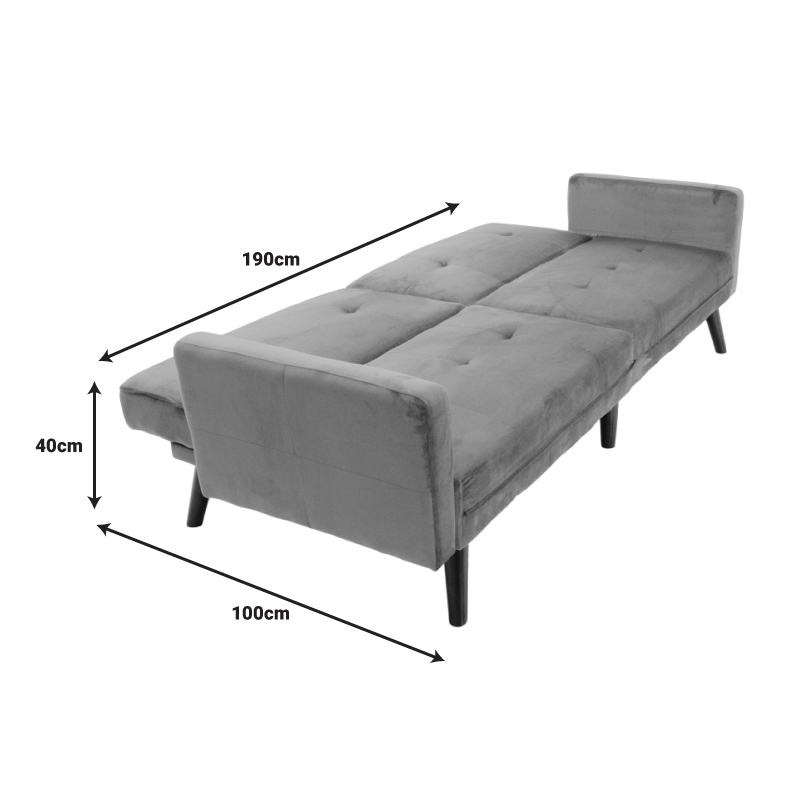 035-000086-7 Καναπές γωνία-κρεβάτι με υποπόδιο Dream pakoworld σάπιο μήλο βελούδο 209x157x80εκ - Image 8