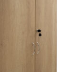 Ντουλάπα γραφείου επαγγελματική Amazon pakoworld χρώμα sonoma 80x40x200εκ - Image 5