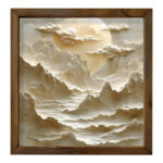 Πίνακας σε καμβά Jedia pakoworld με ψηφιακή εκτύπωση 50x3.5x50εκ