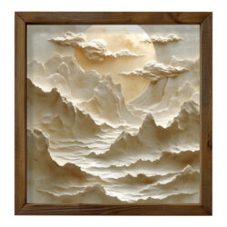 Πίνακας σε καμβά Jedia pakoworld με ψηφιακή εκτύπωση 50x3.5x50εκ