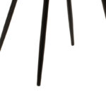 Καρέκλα Giselle pakoworld βελούδο σάπιο μήλο-μαύρο πόδι - Image 7