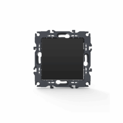 PRIME ΔΙΑΚΟΠΤΗΣ ΑΛΕΡΕΤΟΥΡ ΜΕ ΚΛΙΠ 1P 10AX 250VAC IP20 MAT ΑΝΘΡΑΚΙ