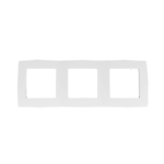 PRIME ΠΛΑΙΣΙΟ 3 ΘΕΣΕΩΝ IP20 ΛΕΥΚΟ