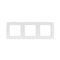 PRIME ΠΛΑΙΣΙΟ 3 ΘΕΣΕΩΝ IP20 ΛΕΥΚΟ