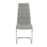 Καρέκλα Darrell pakoworld pu αντικέ γκρι-βάση χρωμίου 42x49x106εκ - Image 4