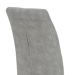 Καρέκλα Darrell pakoworld pu αντικέ γκρι-βάση χρωμίου 42x49x106εκ - Image 5