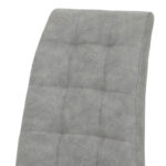 Καρέκλα Darrell pakoworld pu αντικέ γκρι-βάση χρωμίου 42x49x106εκ - Image 6