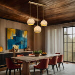 Φωτιστικό οροφής τρίφωτο PWL-0973 II pakoworld Ε27 χρυσό 50x18x85εκ - Image 2