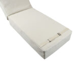 Μαξιλάρι Vertian pakoworld textilene σε μπεζ απόχρωση 58x194x20εκ - Image 4