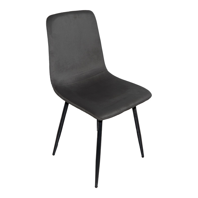 200-001400-1 Τραπεζαρία Balou-Grato pakoworld σετ 5τεμ μαύρο Φ120x73εκ - Image 2