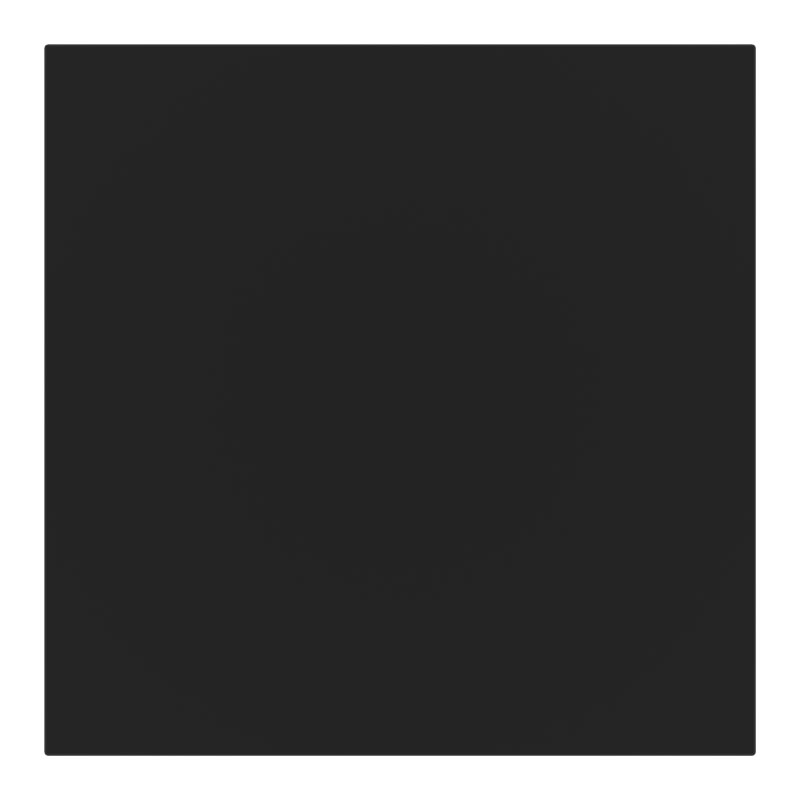 215-000022 Επιφάνεια τραπεζιού Scenic pakoworld Werzalit μαύρο 80x80εκ πάχους 35mm