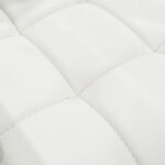 Καρέκλα επισκέπτη στοιβαζόμενη Otlen pakoworld λευκό pu-πόδι χρωμίου 47x45x87εκ - Image 5