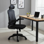 Καρέκλα γραφείου διευθυντή Delilah pakoworld mesh μαύρο - Image 2