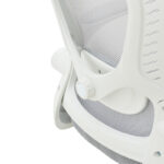 Καρέκλα γραφείου διευθυντή Delilah pakoworld mesh ανοιχτό γκρι - Image 8