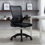 Καρέκλα γραφείου εργασίας Annalise pakoworld mesh μαύρο - Image 2