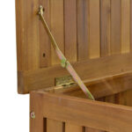 Μπαούλο Zarco pakoworld ξύλο ακακίας φυσικό 130x45x58εκ - Image 8