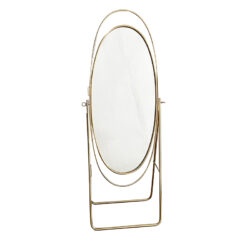 Καθρέπτης Erikson Inart χρυσό μέταλλο 66x39x171εκ
