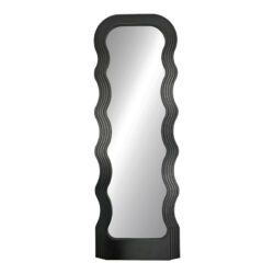 Καθρέπτης Spejo Inart μαύρο PP 50x2.8x147.5εκ