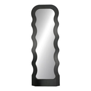Καθρέπτης Spejo Inart μαύρο PP 50x2.8x147.5εκ