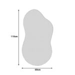 Καθρέπτης Amaya Inart 60x1x110εκ - Image 2