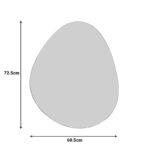 Καθρέπτης Hahoe Inart 60x1x72.5εκ - Image 2