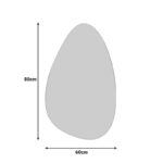 Καθρέπτης Spegio Inart 50x1x80εκ - Image 2