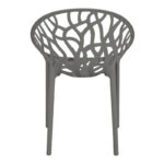 Πολυθρόνα Daren pakoworld pp σε ανθρακί απόχρωση 59x60x79,5εκ - Image 5