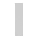 Ντουλάπα τριφυλλη συρόμενη με καθρέφτη Aparador I pakoworld σε λευκή απόχρωση 240x60x240εκ - Image 5