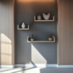 Ραφιέρα τοίχου Derva pakoworld σε oak απόχρωση 45x15x10cm - Image 2