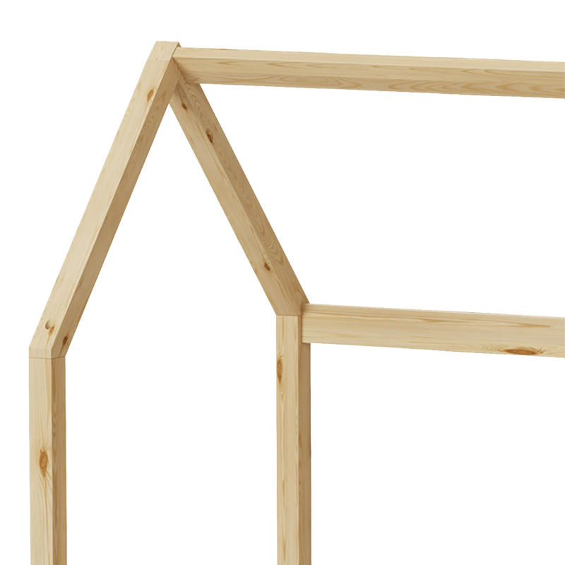 370-000008-8 Παιδικό κρεβάτι Bendina τ. Montessori με συρτάρι pakoworld ξύλο πεύκου σε φυσική απόχρωση 70x140εκ - Image 9