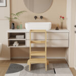 Παιδικός πύργος εκμάθησης Chiquel pakoworld τ. Montessori ξύλο σε φυσική απόχρωση 45.7x51x90εκ - Image 4