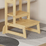 Παιδικός πύργος εκμάθησης Chiquel pakoworld τ. Montessori ξύλο σε φυσική απόχρωση 45.7x51x90εκ - Image 6