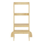 Παιδικός πύργος εκμάθησης Chiquel pakoworld τ. Montessori ξύλο σε φυσική απόχρωση 45.7x51x90εκ - Image 7