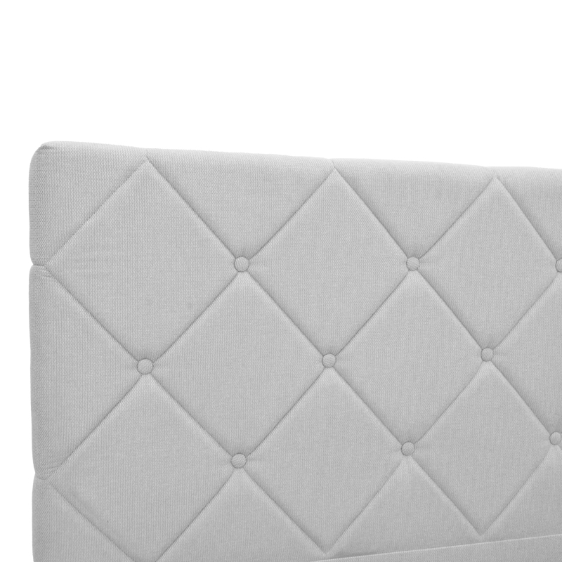 388-000008-5 Κρεβάτι Dreamie pakoworld με αποθηκευτικό χώρο ύφασμα γκρι 160x200εκ - Image 6