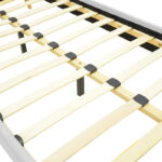 Κρεβάτι LumiLux pakoworld ύφασμα σε γκρι απόχρωση 100x200εκ - Image 6