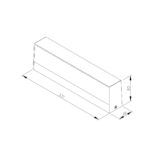 it-Lighting Gio LED 16W 3CCT Outdoor Up-Down Wall Lamp White D:46x83x331mm (80206320) - Image 2