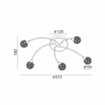 NETTO ΟΡΟΦΗΣ ΚΡΥΣΤΑΛΛΙΝΕΣ ΜΠΑΛΕΣ 5ΧG9 SKYLAR - Image 3