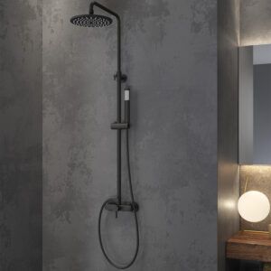 Μπαταρία σταθερού ντους ARTEMIS Nero CF 031M KARAG