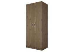 Ντουλάπα Δίφυλλη 1211007 Καρυδί