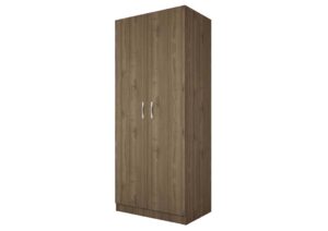 Ντουλάπα Δίφυλλη 1211007 Καρυδί