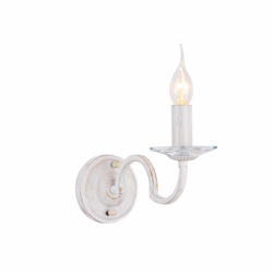 NETTO ΕΠΙΤΟΙΧΙΟ 1ΧΕ14 ΜΕΤΑΛ ΠΑΤΙΝΑ ΛΕΥΚΟ ΧΡΥΣΟ+ΚΡΥΣΤΑΛ 27Χ11Χ18CM GEISHA