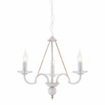 NETTO ΚΡΕΜΑΣΤΟ 3ΧΕ14 ΜΕΤΑΛ ΠΑΤΙΝΑ ΛΕΥΚΟ ΧΡΥΣΟ+ΚΡΥΣΤΑΛ Φ51ΧΗ102CM GEISHA