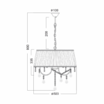 ΠΟΛΥΕΛΑΙΟΣ ΥΦΑΣΜΑ - ΚΡΥΣΤΑΛΛΟ 3ΧE14 PENELOPE - Image 2