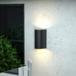 it-Lighting Michigan 2xGU10 Outdoor Up-Down Wall Lamp White D:14.7cmx9cm (80200124) - Image 3