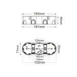 FL.MOUNT.JUNCT.MOLLOW.WALLS BOX 6/7 MODULES - Image 2